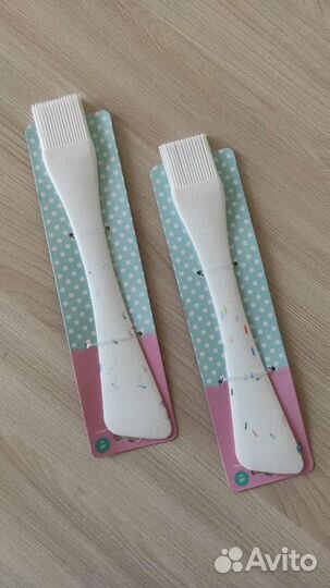 2 в 1 кисточка-лопатка кулинарная