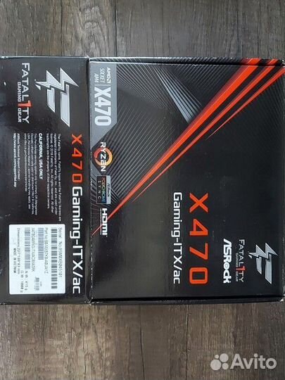 Материнская плата ASRock Fatal1ty X470 Gaming