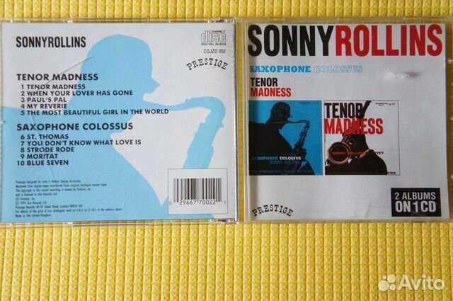 Sonny Rollins - Tenor Madness / Saxophone Colossus