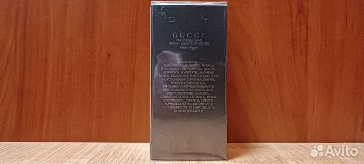 Мужская туалетная вода Gucci by gucci мужская