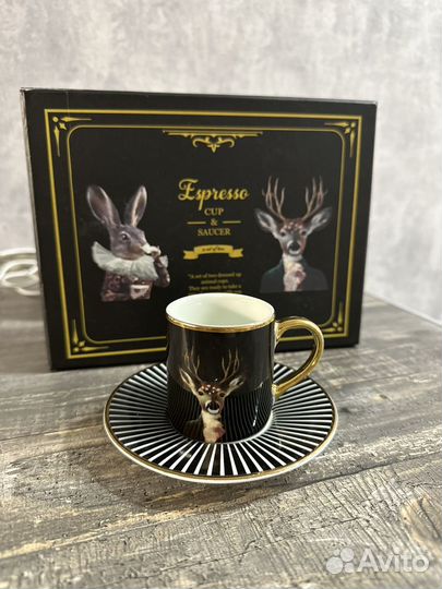 Кружка и блюдце H&M home