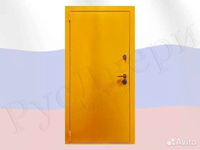 Уличная металлическая дверь с терморазрывом в дом