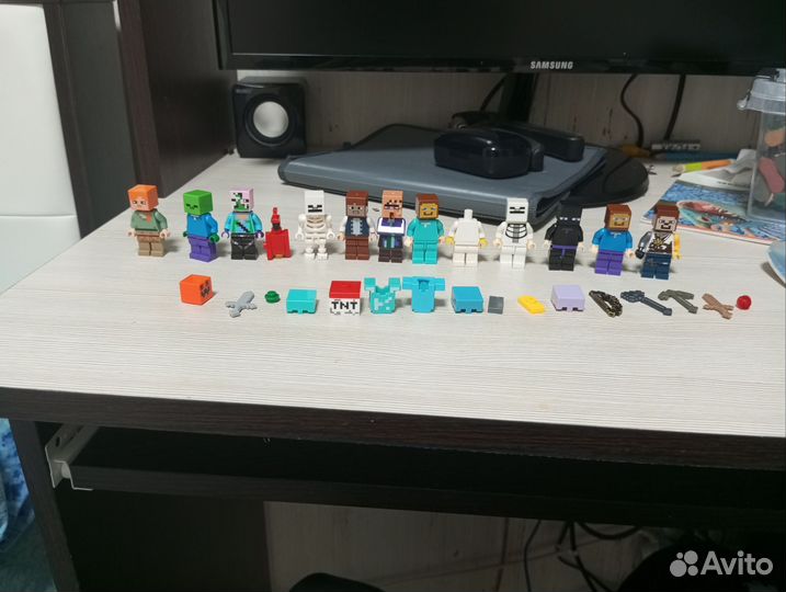 Фигурки lego майнкрафт