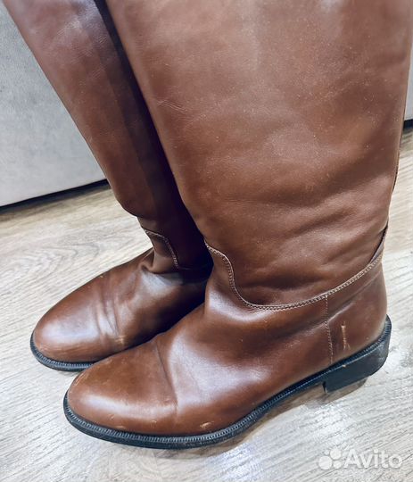 Сапоги кожаные Malo Италия