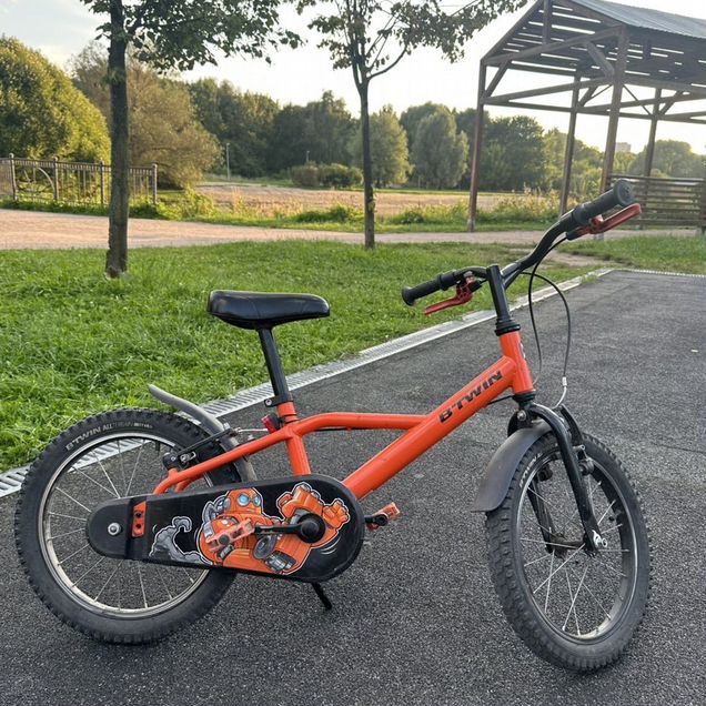 Детский велосипед btwin 16