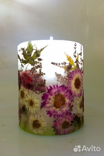 Свеча интерьерная в подарок