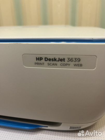 Цветной струйный принтер hp со сканером