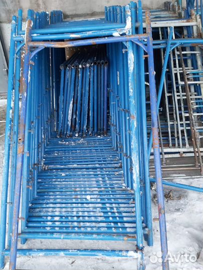 Разборные леса строительные рамные бу