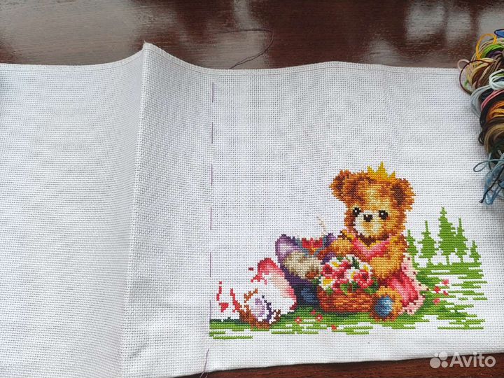 Набор для вышивания остатки