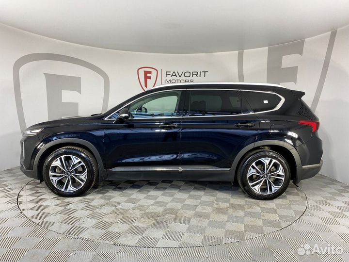 Hyundai Santa Fe 2.2 AT, 2019, 123 718 км