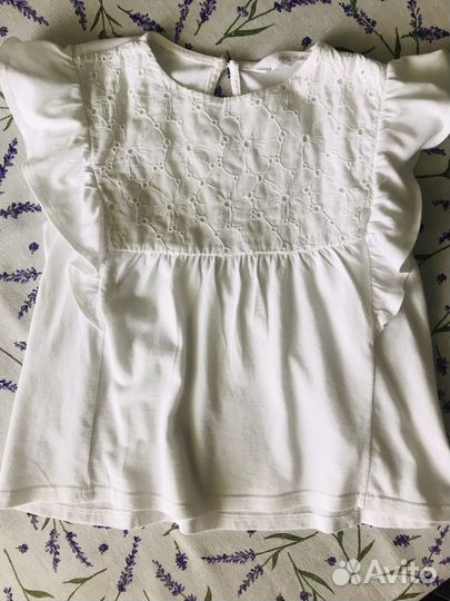 Школьная блузка для девочки colabear, mango 128