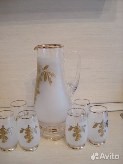 Набор для воды Богемия, новый