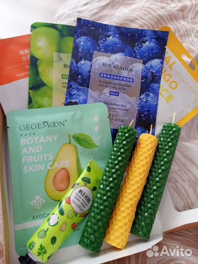 Свечи ручной работы из вощины