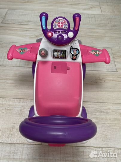 Каталка пушкар самолет с пропеллером Дисней