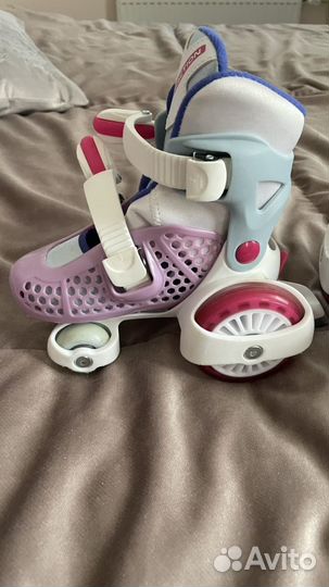 Роликовые коньки детские раздвижные