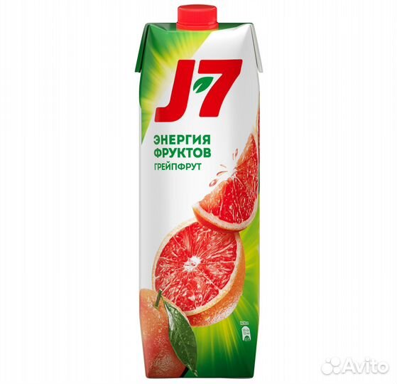 Сок Джей Севен J-7 Грейпфрут 1л