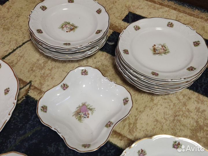 Столовый сервиз фарфор польша