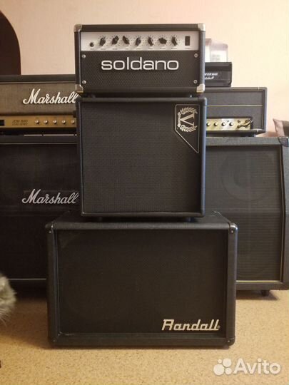 Soldano astroverb and 2 cabs