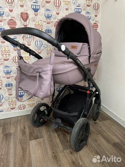Коляска 2 в 1 riko basic aicon pastel
