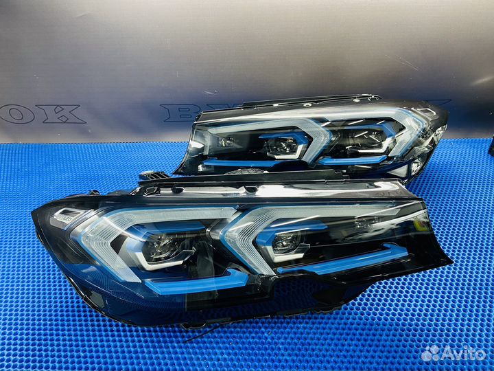 Фары BMW G20 дорестайлинг в стиле рестайлинг Laser