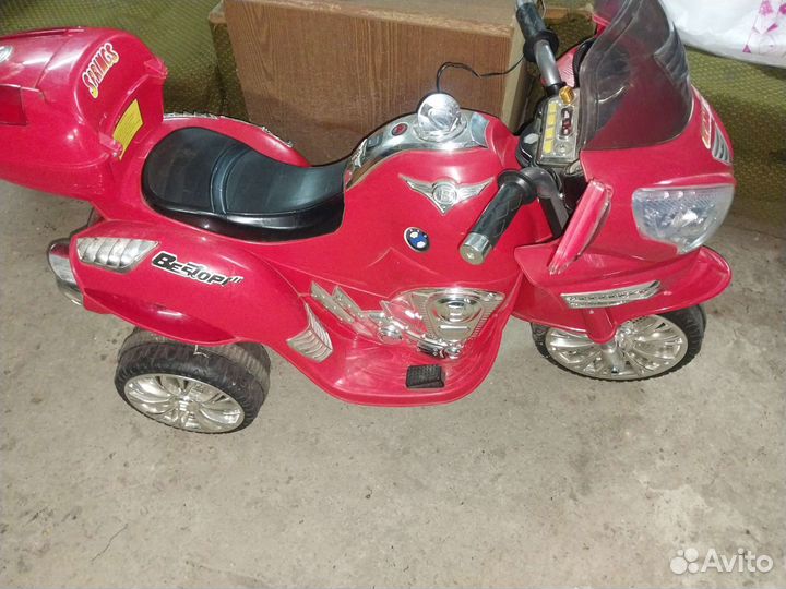 Детский электро мотоцикл