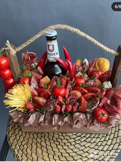 Мужские букеты съедобные