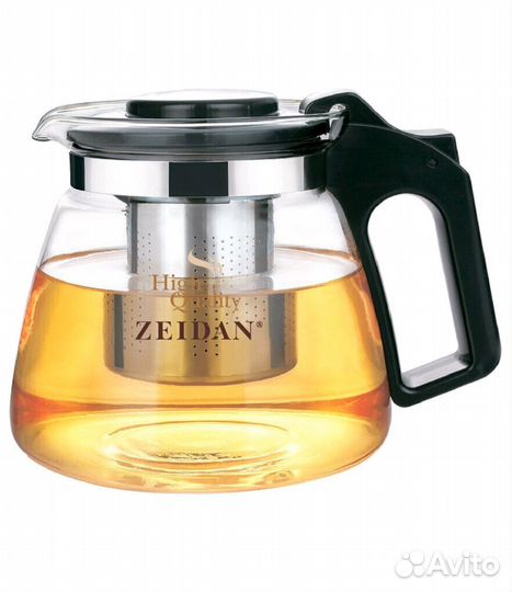 Заварочный стеклянный чайник 1000 и 1100 мл новые