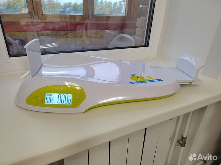 Электронные детские весы AGU Baby BSS1 с ростомеро