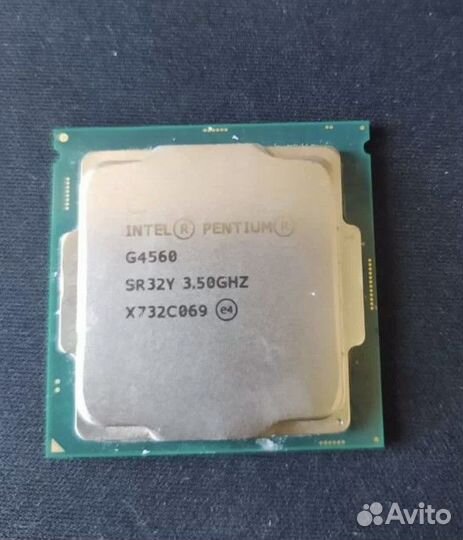 Процессор Intel Pentium G4560