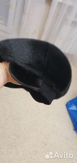 Меховая мужская кепка