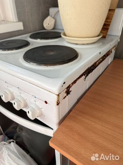 Плита электрическая бу с духовкой