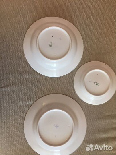 Фарфоровые тарелки СССР