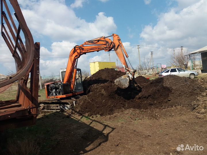 Услуги миниэкскаватора