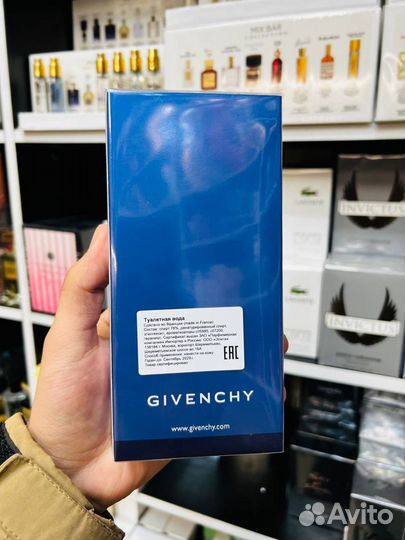 Givenchy pour homme blue label жуванши Франция