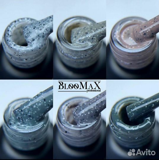 Гель лак для маникюра Blakc Dots BlooMax