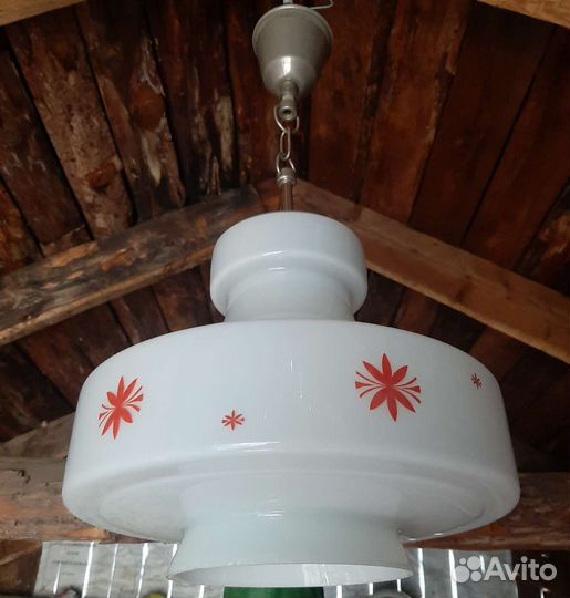 Люстра стекло