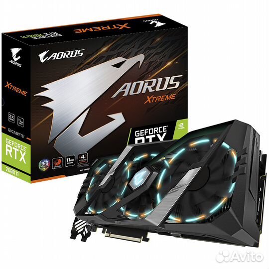 Видеокарта GeForce RTX 2080 Ti Aorus Xtreme