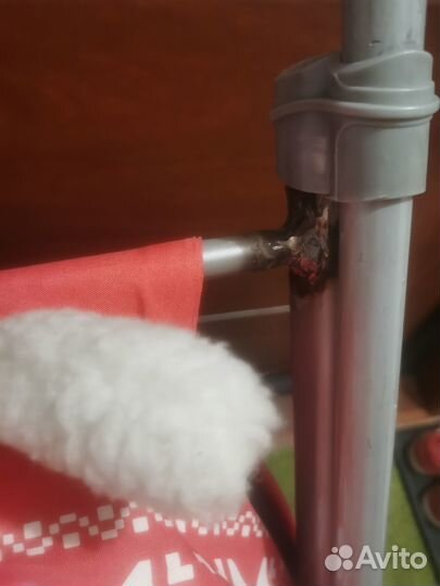 Детские санки коляска с колесами