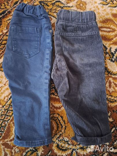 Джинсы для мальчика 80