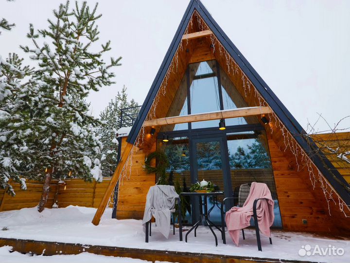 Каркасный Дом А фрейм под ключ