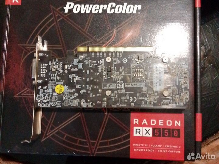 Видеокарта amd Radeon rx 550