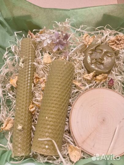 Подарочный набор со свечами