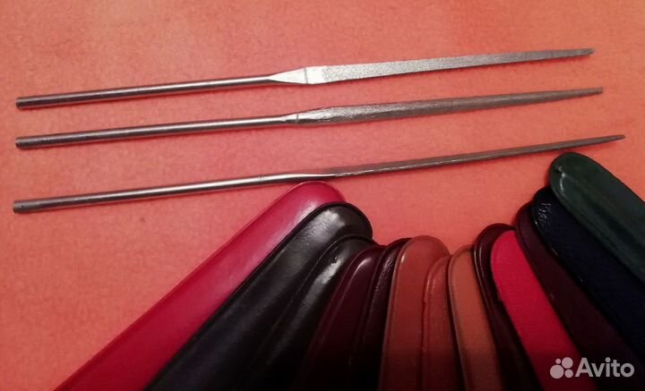 Надфиля с алмазный покрытием. СССР