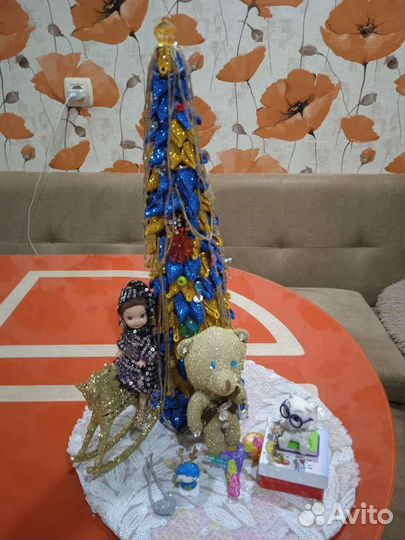 Новогодняя поделка,Волшебная ёлка