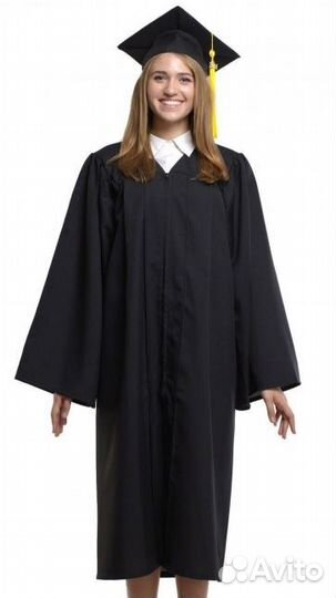 Мантия и шапочка выпускника -продажа и прокат