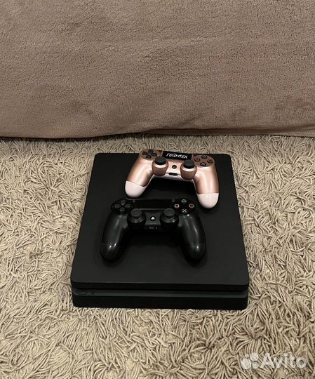 Sony playstation 4 slim 1tb / 150 игр