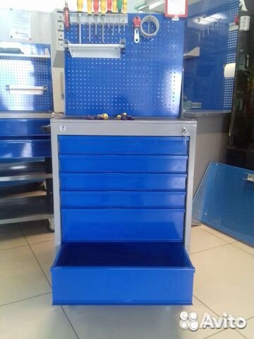 Тележка инструментальная 6 ящиков