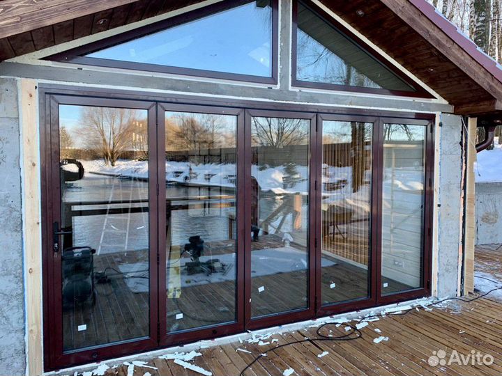 Алюминиевые окна. Фасадное остекление