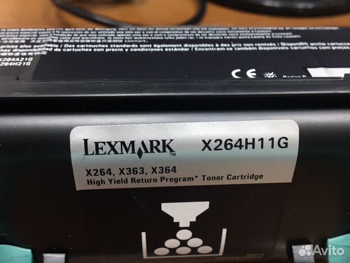 Новый оригинальный картридж Lexmark X264H11G