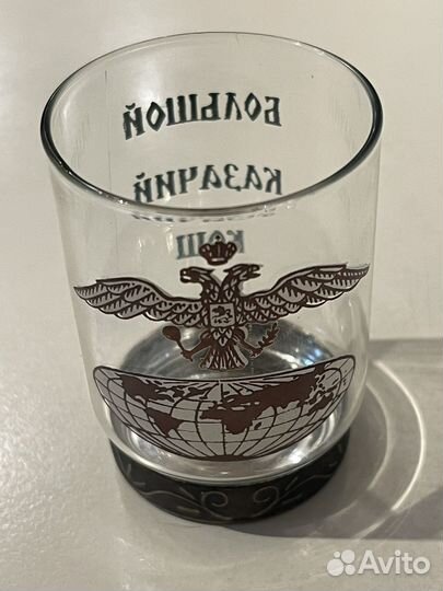 Стопка мельхиоровое дно